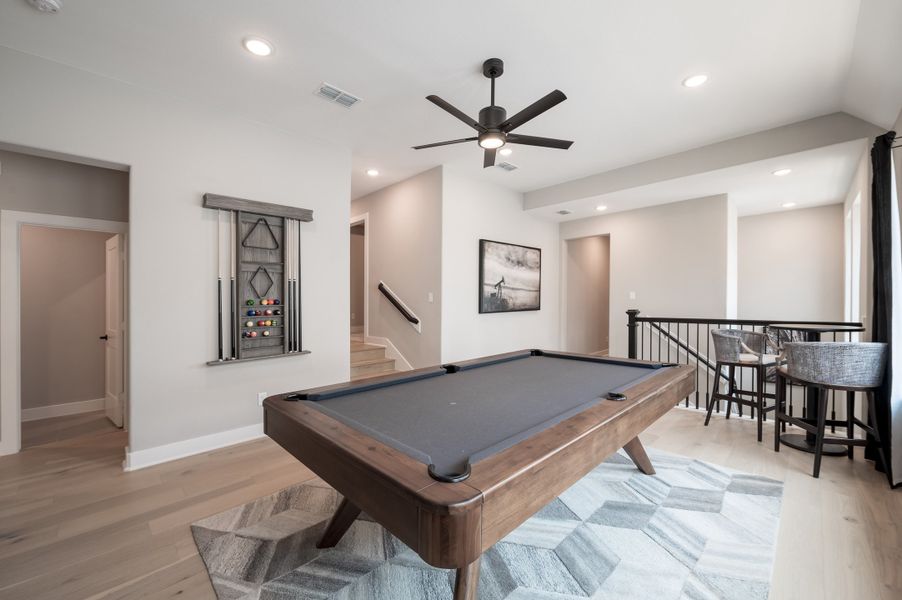 Representative furnished interior of a home built from the Fulbright by Tri Pointe Homes in Pecan Ridge, Fulshear (Image 8). Representative furnished interior of a home built from the Fulbright by Tri Pointe Homes in Pecan Ridge, Fulshear (Image 8).