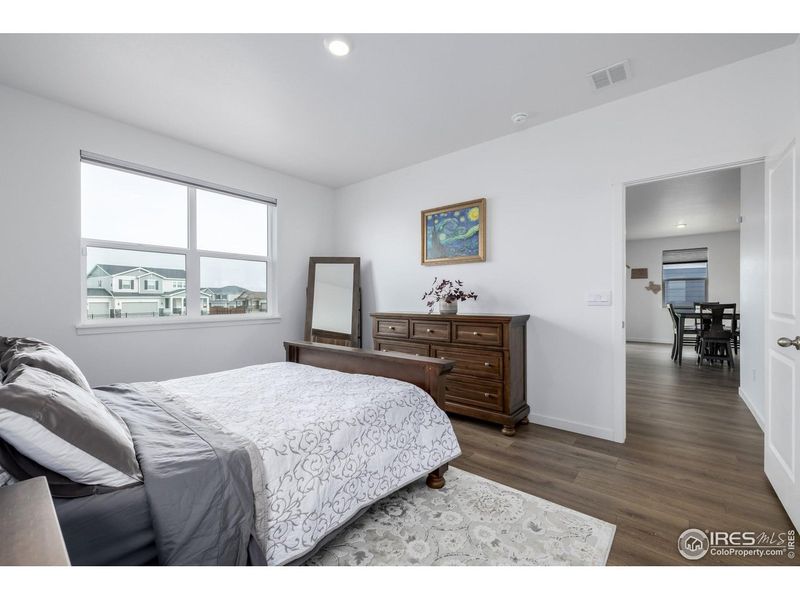 Furnished interior view inside a new home in Fossil Creek Ranch, Windsor (Image 14). Furnished interior view inside a new home in Fossil Creek Ranch, Windsor (Image 14).