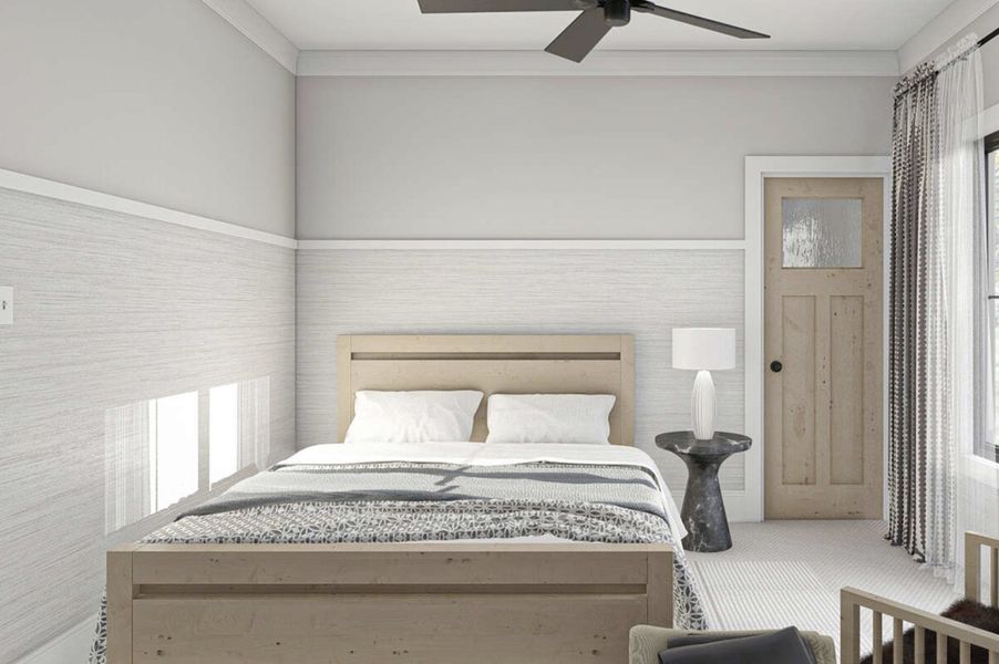 Representative furnished interior of a home built from the Darla by Zeal Home Builders in Monarch Manor, Poolville (Image 11).