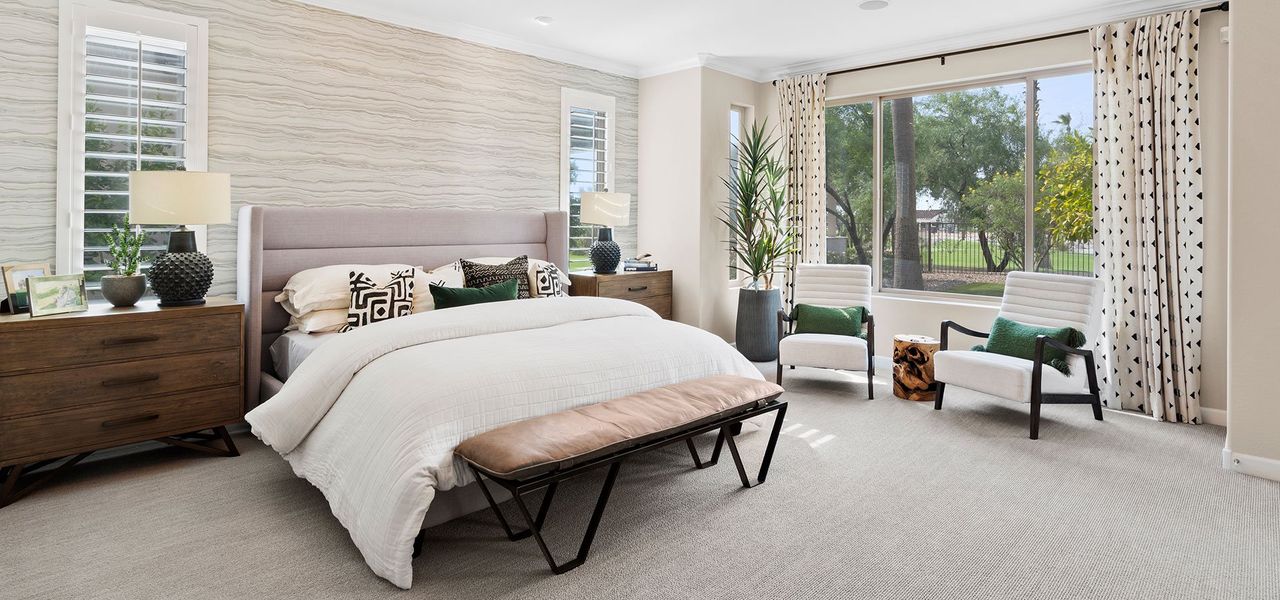 Representative furnished interior of a home built from the Miramonte by Robson Resort Communities in Robson Ranch Arizona, Eloy (Image 6).