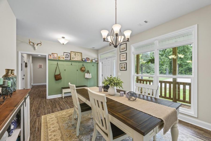 Furnished interior view inside a new home in , Dawsonville (Image 38). Furnished interior view inside a new home in , Dawsonville (Image 38).