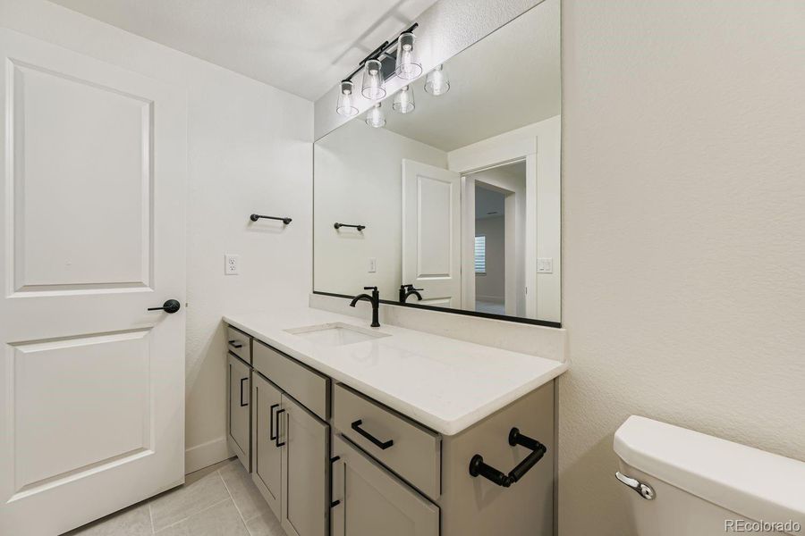 Furnished interior view inside a new home in Timber Ridge, Colorado Springs (Image 7).