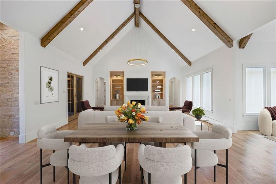 Furnished interior view inside a new home in , Athens (Image 10).
