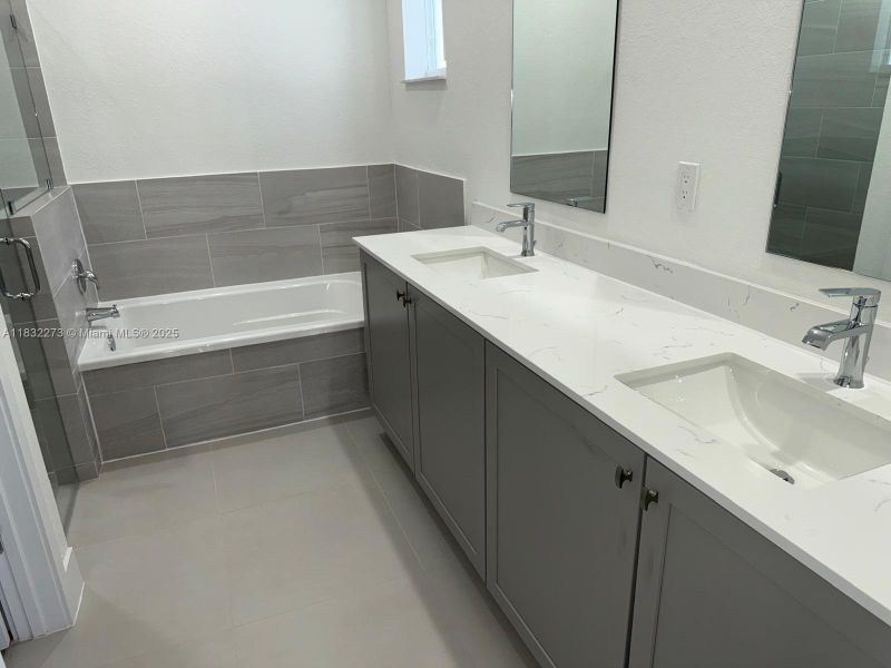 Furnished interior view inside a new home in , Homestead (Image 7). Furnished interior view inside a new home in , Homestead (Image 7).