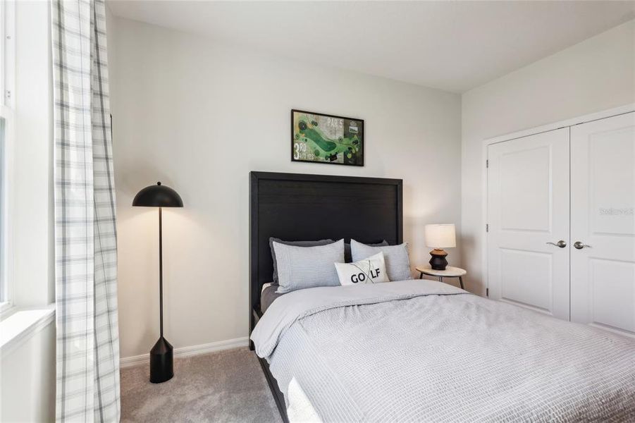 Furnished interior view inside a new home in Groves at Grand Island, Grand Island (Image 13).