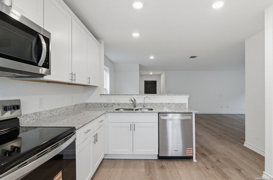 Furnished interior view inside a new home in Dove Song, Marion (Image 4).