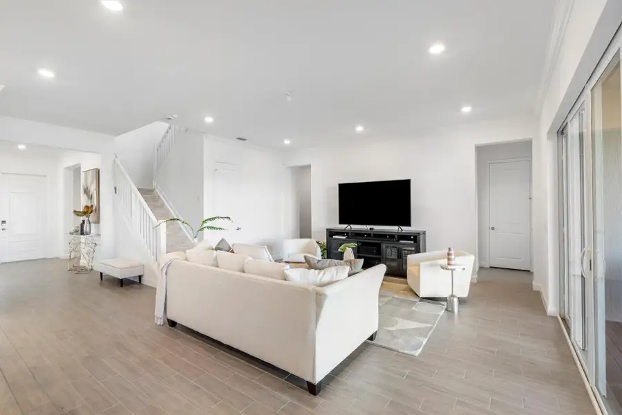 Furnished interior view inside a new home in , The Acreage (Image 11). Furnished interior view inside a new home in , The Acreage (Image 11).