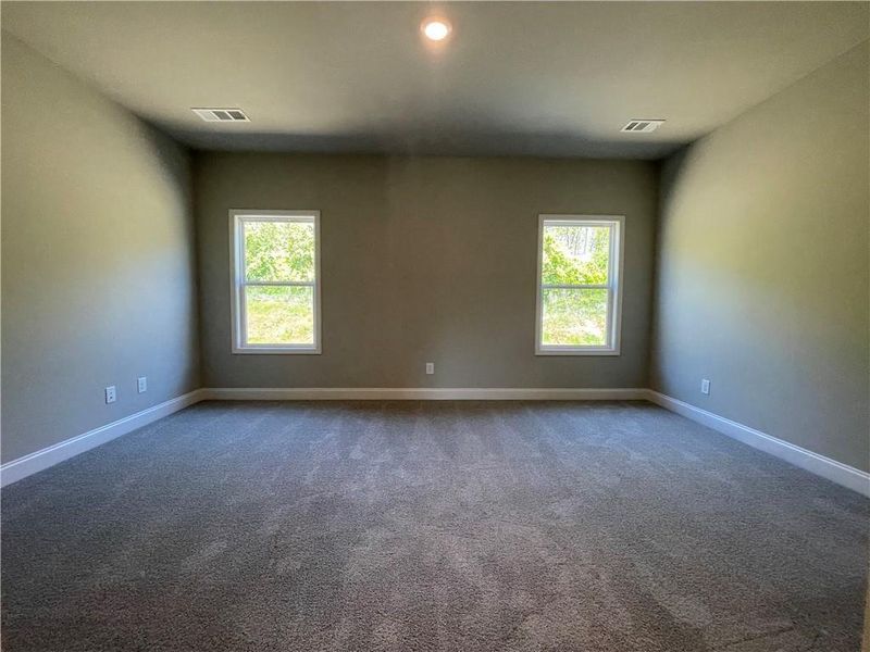 Spacious, unfurnished interior of a new home in Hidden Fields, Hoschton (Image 30). Spacious, unfurnished interior of a new home in Hidden Fields, Hoschton (Image 30).