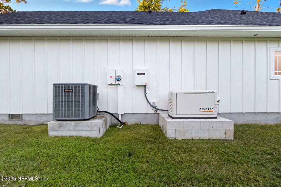Exterior details and patio area of a home in , Florahome (Image 29).