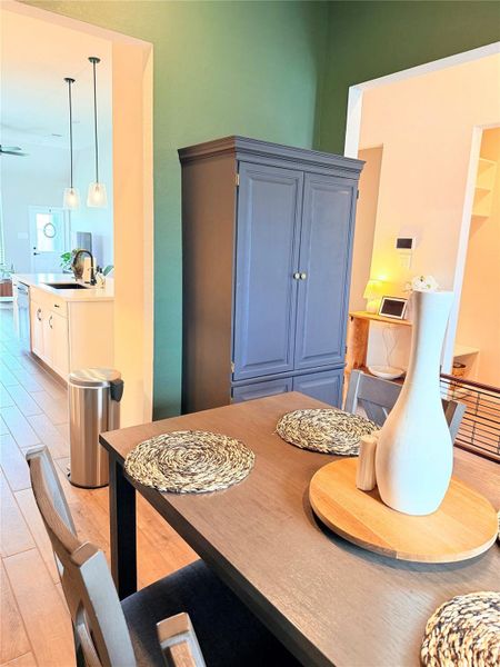 Furnished interior view inside a new home in , Richmond (Image 5).