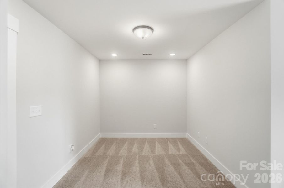 Spacious, unfurnished interior of a new home in Blythe Mill Townhomes, Waxhaw (Image 20). Spacious, unfurnished interior of a new home in Blythe Mill Townhomes, Waxhaw (Image 20).