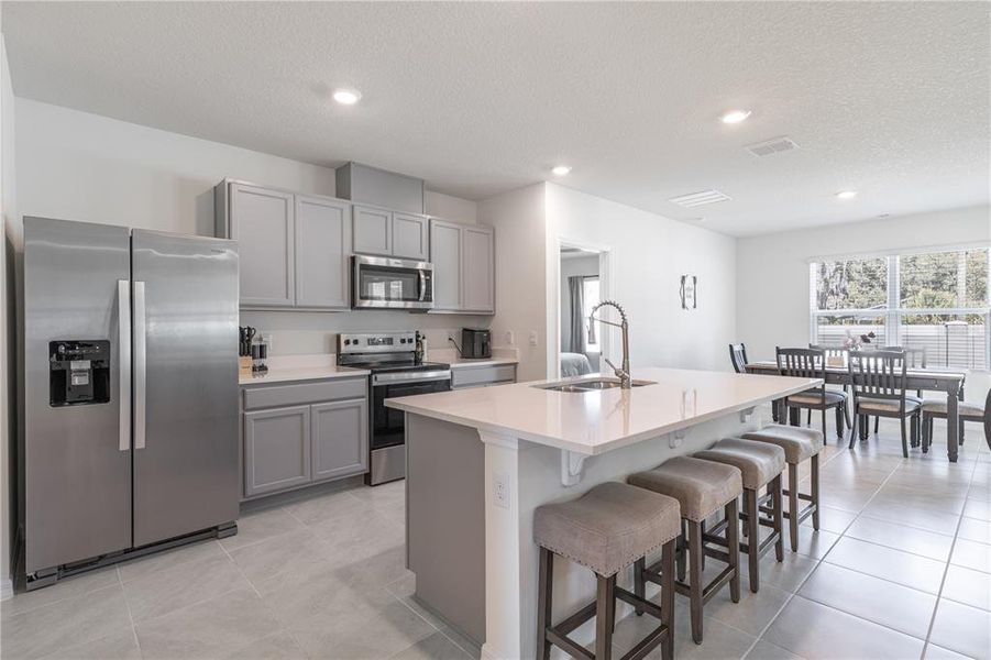 Furnished interior view inside a new home in Magnolia Pointe, Umatilla (Image 20).