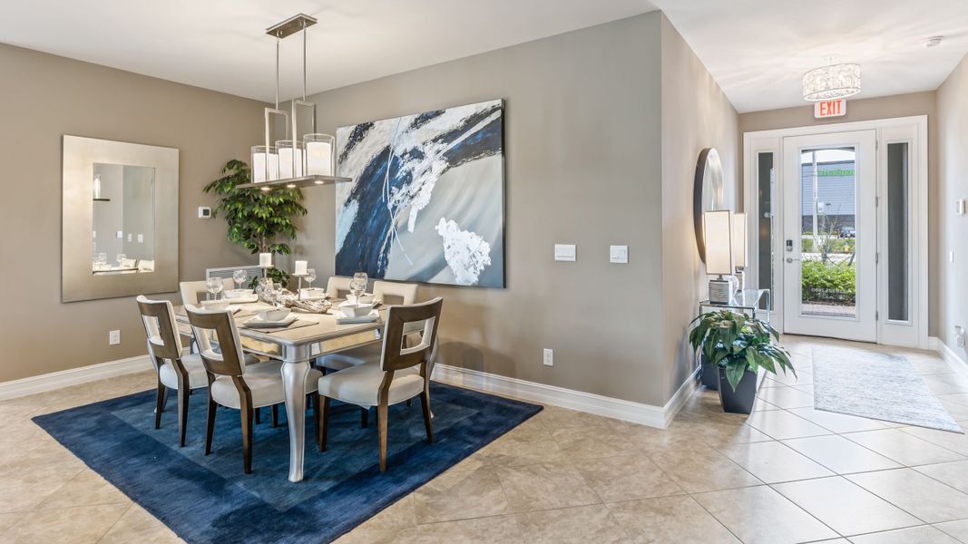 Furnished interior view inside a new home in Cape Coral Spot - Tradition, Cape Coral (Image 4).