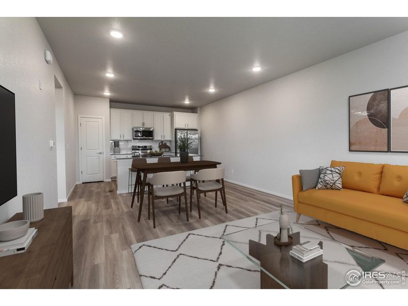 Furnished interior view inside a new home in , Windsor (Image 12).