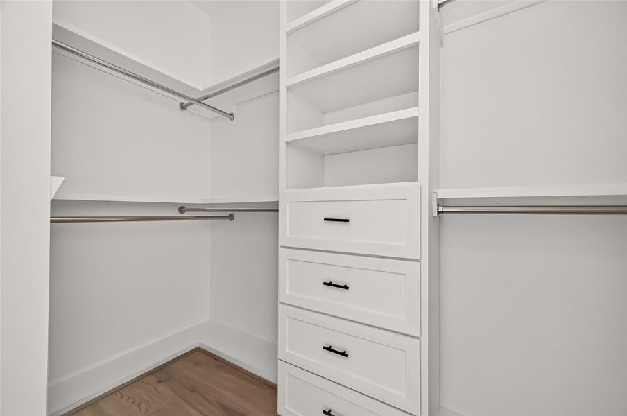 Master closet