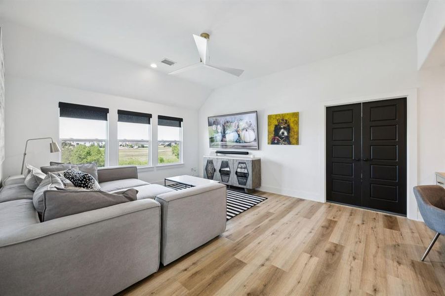 Furnished interior view inside a new home in , Prosper (Image 26). Furnished interior view inside a new home in , Prosper (Image 26).