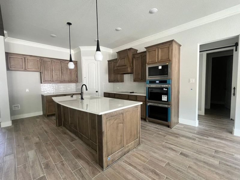Furnished interior view inside a new home in Eagle Ridge Estates, Weatherford (Image 5).