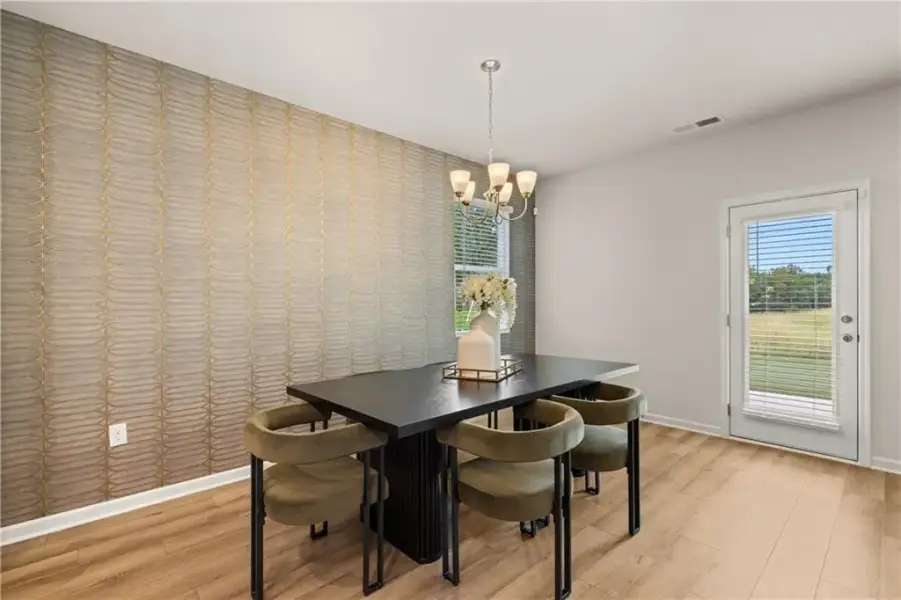 Furnished interior view inside a new home in Walden Park – The Retreat, Jonesboro (Image 13).