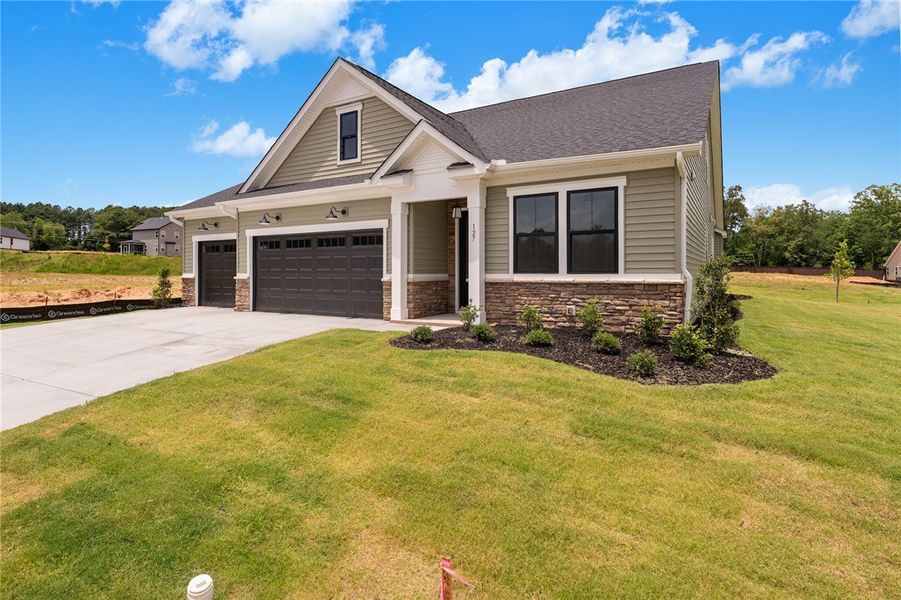A newly constructed residence showcasing classic s