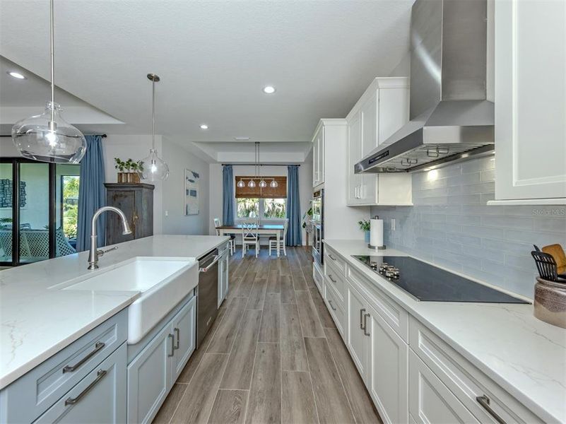 Furnished interior view inside a new home in , Rotonda West (Image 11).