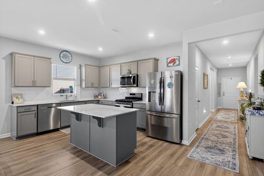Furnished interior view inside a new home in , Summerville (Image 8).