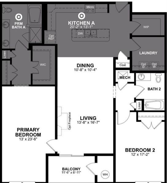 Beazer Homes Twin Creeks Dorset plan