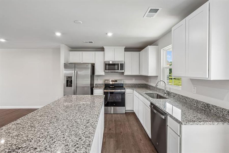 Furnished interior view inside a new home in Somerset, Santee (Image 4).