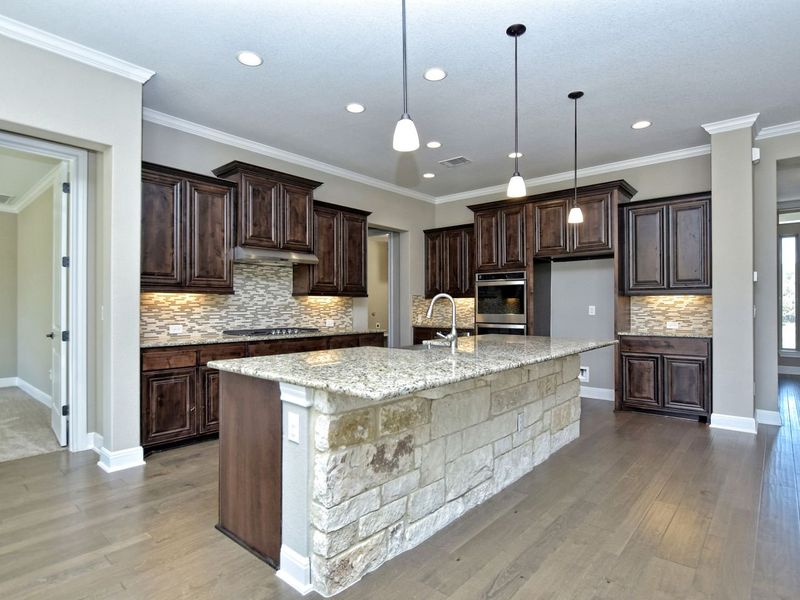 Representative furnished interior of a home built from the Catalina by Giddens Homes in Clearwater Ranch, Liberty Hill (Image 7).