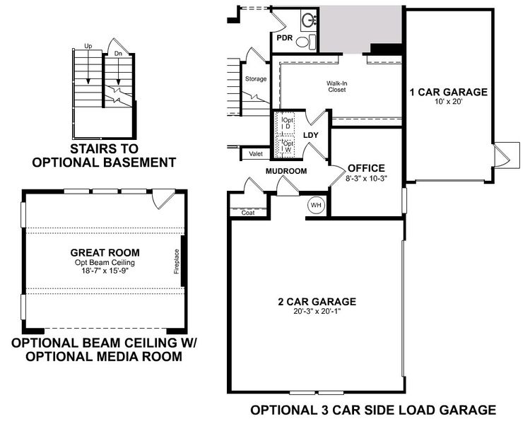 2D floor plan layout for the Shelby by Beazer Homes in Acacia, Cumming, GA (Image 21). 2D floor plan layout for the Shelby by Beazer Homes in Acacia, Cumming, GA (Image 21).