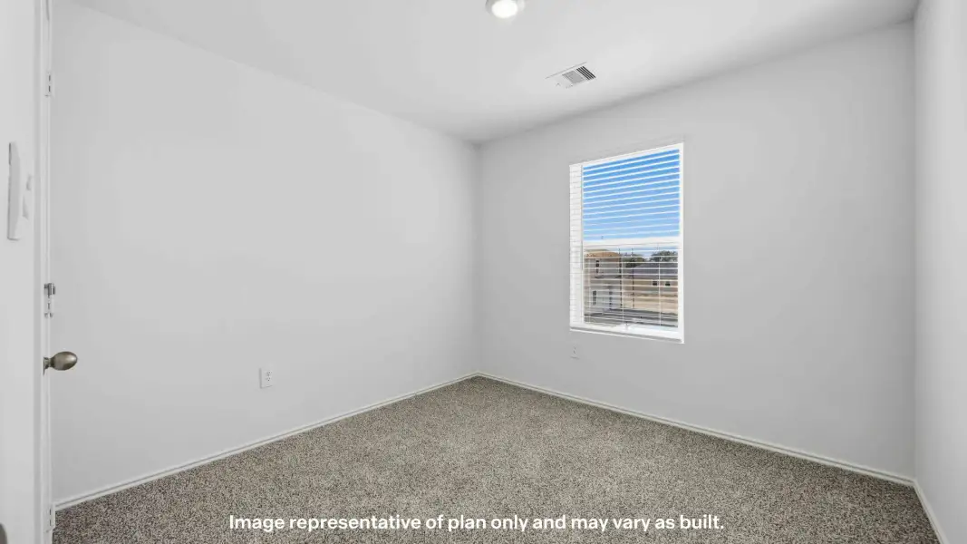 Representative unfurnished interior of a home built from the The Dama by D.R. Horton in Pari Estates, Lubbock (Image 28). Representative unfurnished interior of a home built from the The Dama by D.R. Horton in Pari Estates, Lubbock (Image 28).