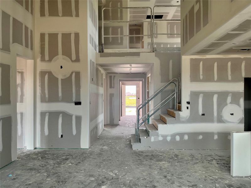 In-progress construction of a new home in Oakwood Estates, Waller, TX (Image 21).