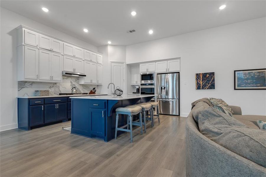 Furnished interior view inside a new home in , Van Alstyne (Image 37).