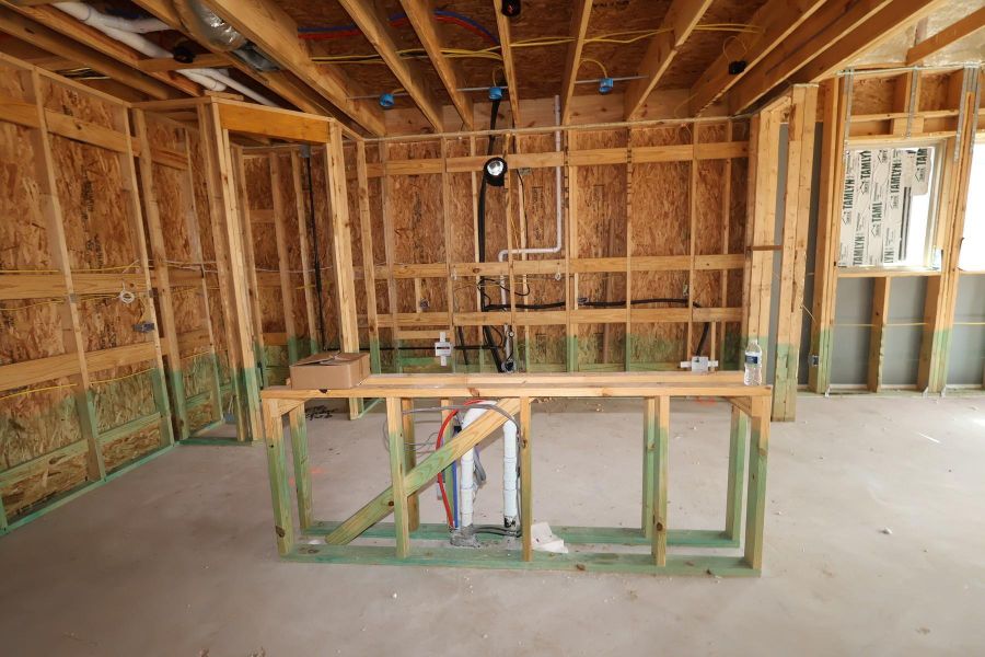 In-progress construction of a new home in , Texas City, TX (Image 3).