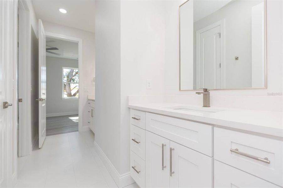 Furnished interior view inside a new home in , Tampa (Image 37). Furnished interior view inside a new home in , Tampa (Image 37).