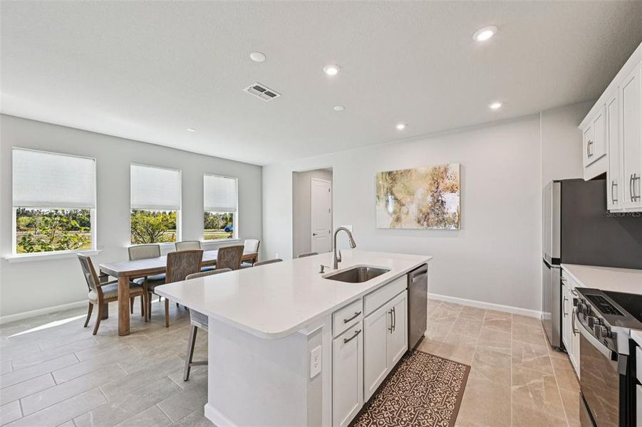 Furnished interior view inside a new home in , Venice (Image 19).