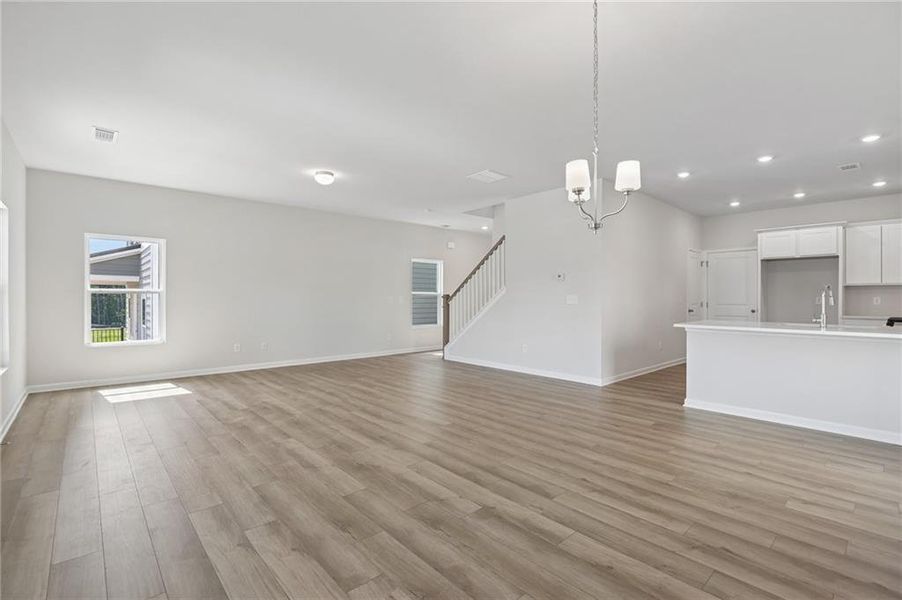 Spacious, unfurnished interior of a new home in Magnolia Trace, Flowery Branch (Image 20).