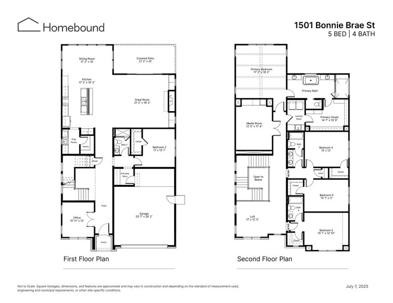 2D floor plan layout of this home in , Houston, TX (Image 2). 2D floor plan layout of this home in , Houston, TX (Image 2).