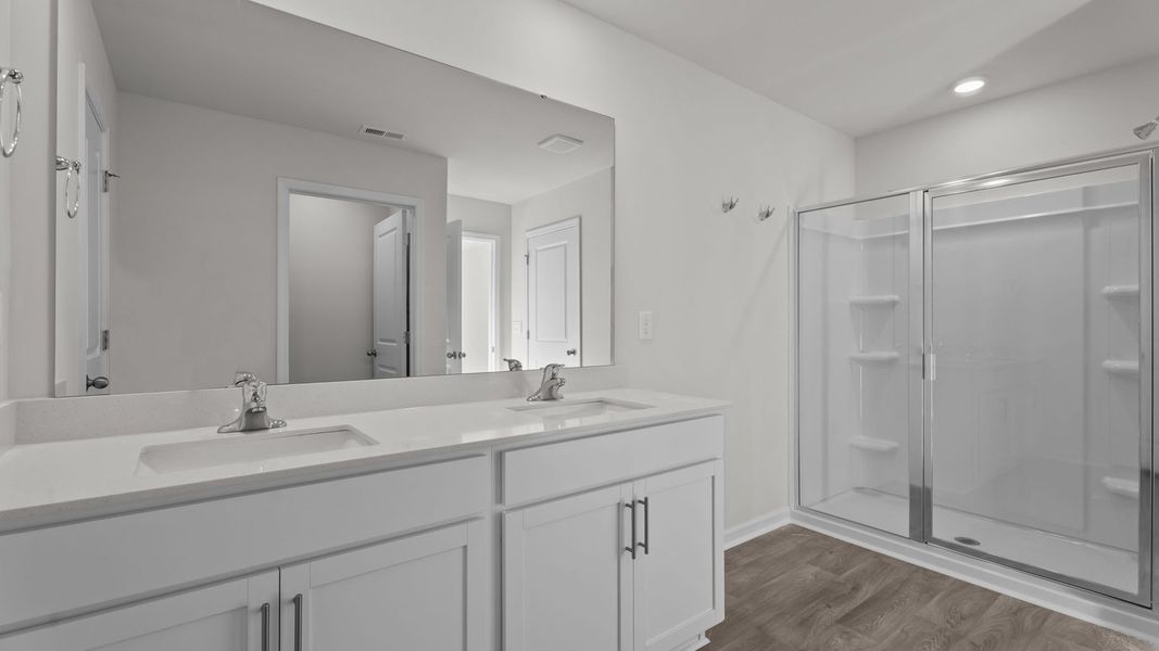 Furnished interior view inside a new home in Hunter Hill, Rocky Mount (Image 11).