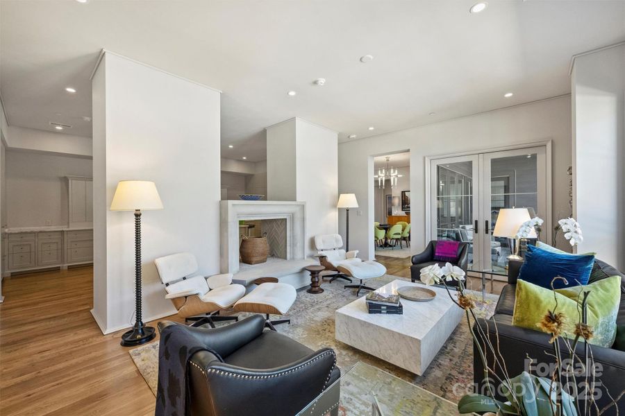 Furnished interior view inside a new home in , Charlotte (Image 13).