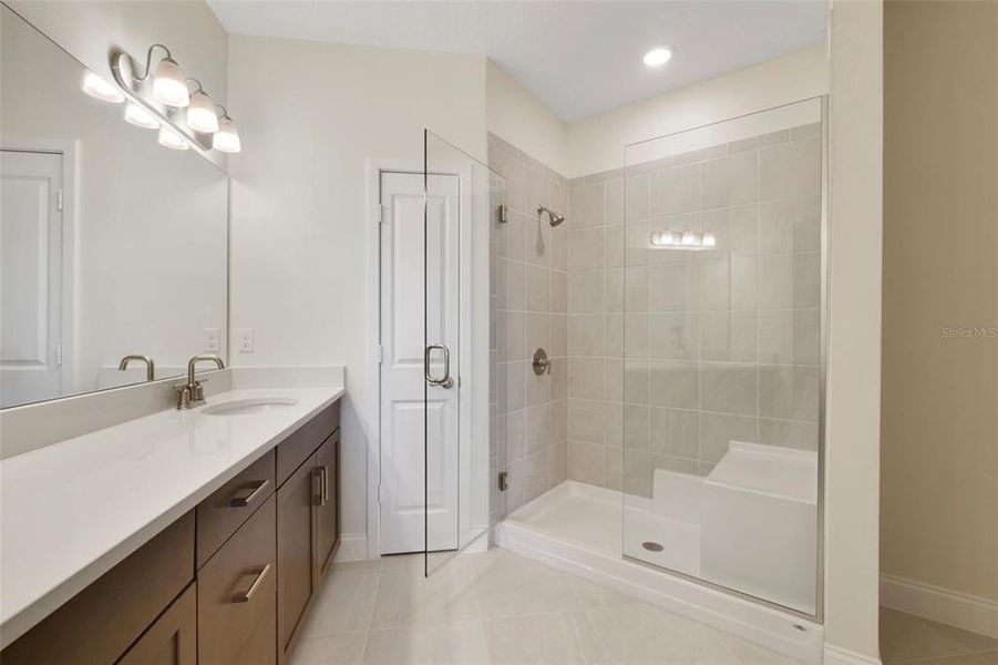 Furnished interior view inside a new home in Gatherings® of Lake Nona, Orlando (Image 13).