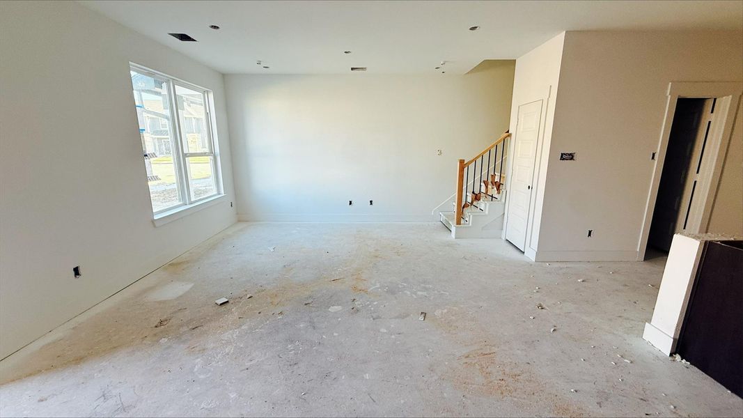 In-progress construction of a new home in Seven Oaks Townhomes, Tomball, TX (Image 5).