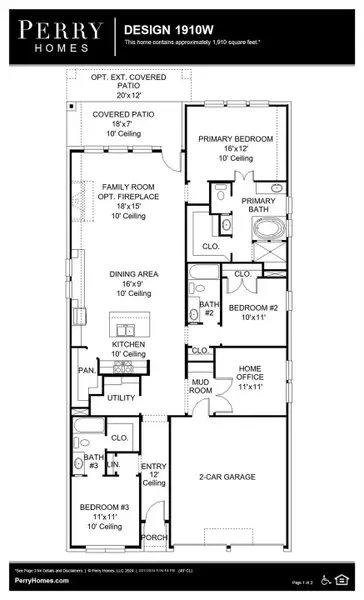 View of room layout
