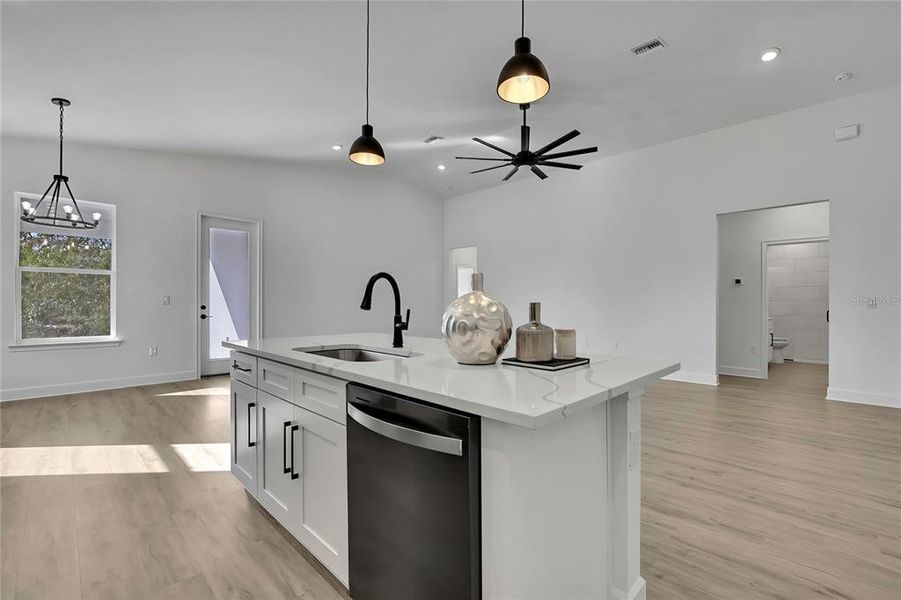 Furnished interior view inside a new home in , Weeki Wachee (Image 19).