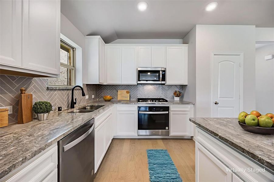 Furnished interior view inside a new home in , Princeton (Image 9).