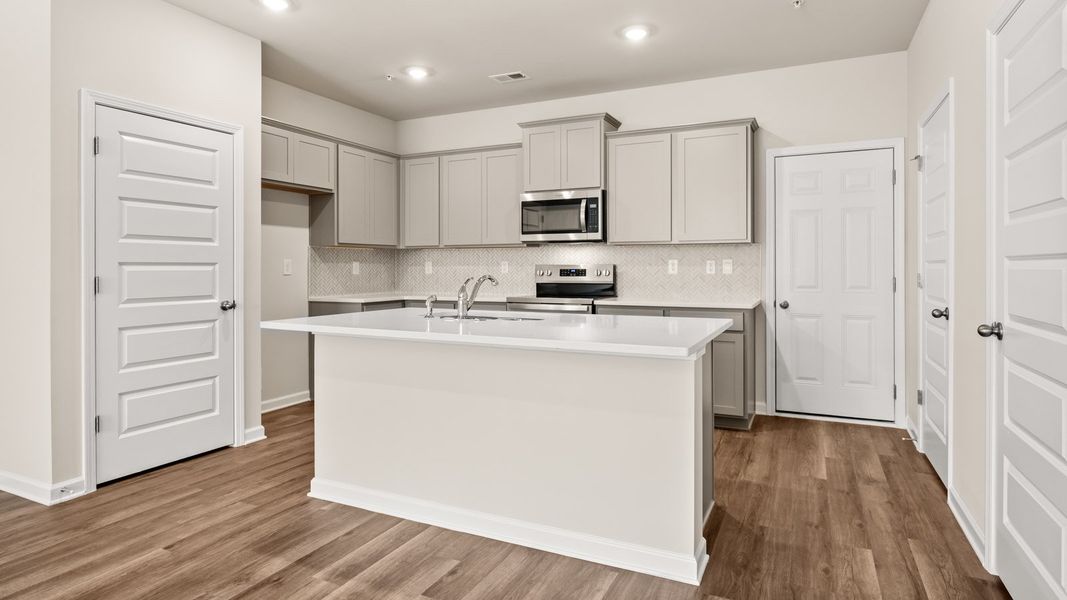 Furnished interior view inside a new home in Echo Glen, Stockbridge (Image 6).