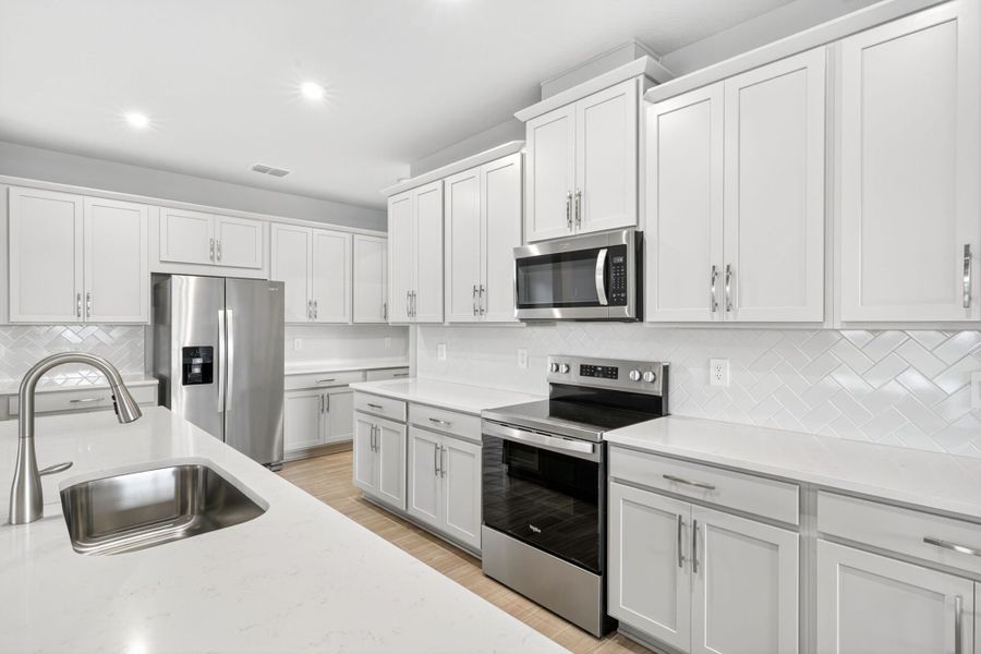 Furnished interior view inside a new home in Windwater, Parrish (Image 2).