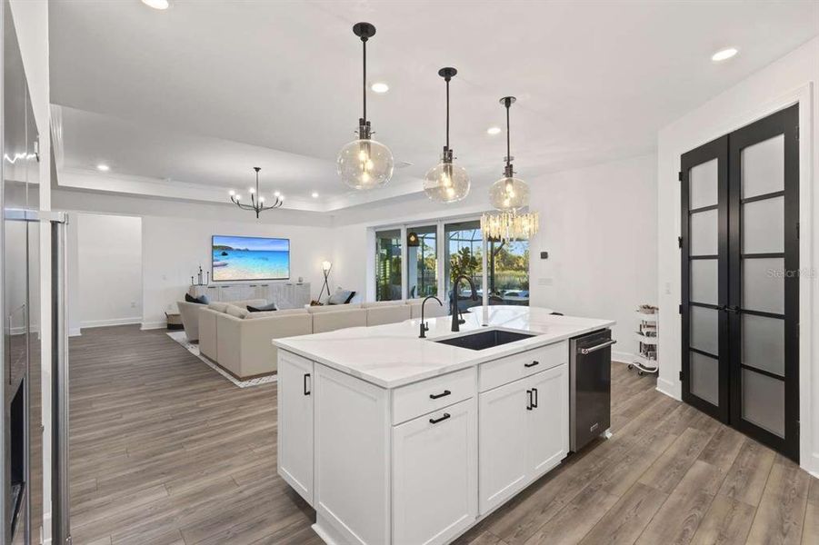 Furnished interior view inside a new home in , Punta Gorda (Image 9). Furnished interior view inside a new home in , Punta Gorda (Image 9).