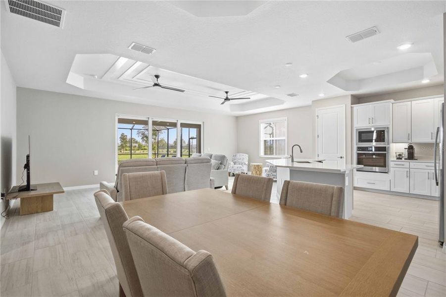 Furnished interior view inside a new home in Calusa Country Club, Lakewood Ranch (Image 19).