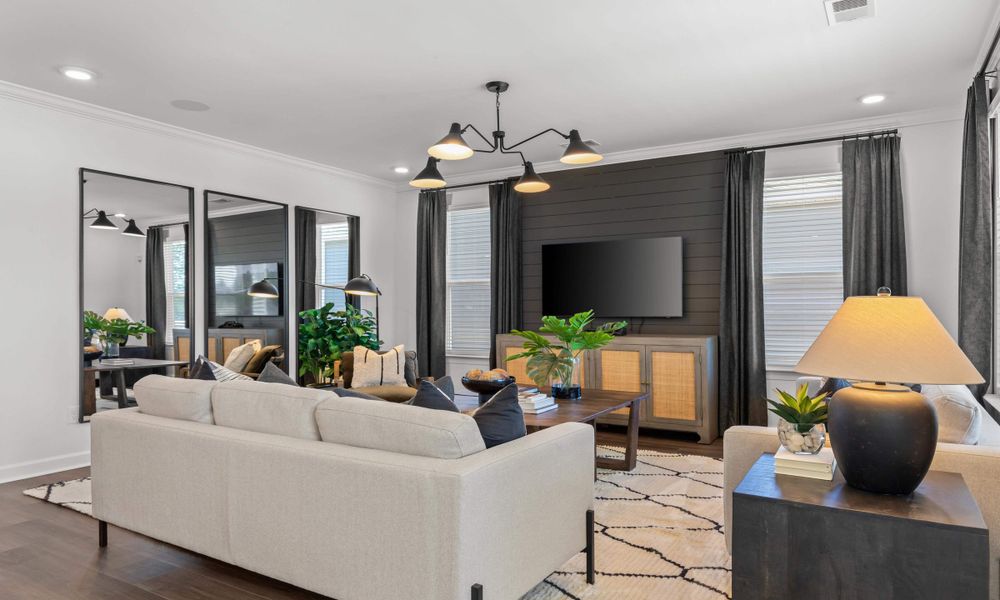 Representative furnished interior of a home built from the The Redbud by Chesapeake Homes in The Willows, Loris (Image 13).