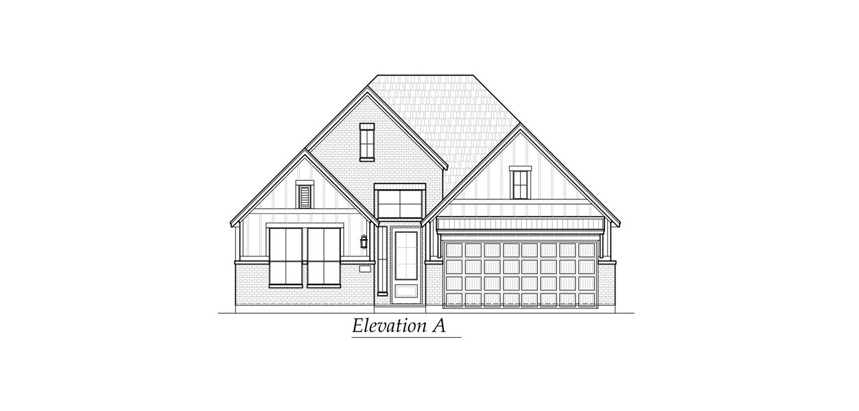 Representative rendering of the exterior for the Mariah 50′ by Chesmar Homes (Image 1).